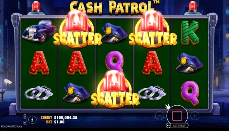 Scattery Slotu Cash Patrol
